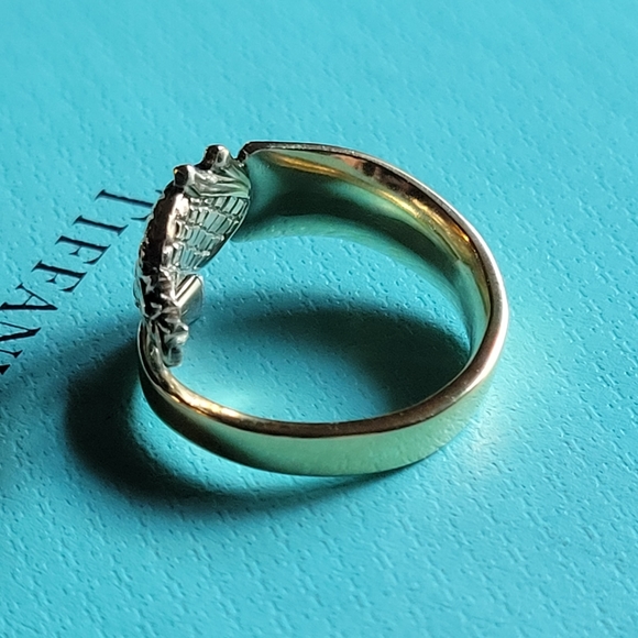 Tiffany & Company Pineapple Spoon Ring in Gold Vermeil #43 - Picture 4 of 16